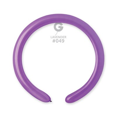 Balloons modeling #049 Lavender (100pcs/pack) - lavender.jpg