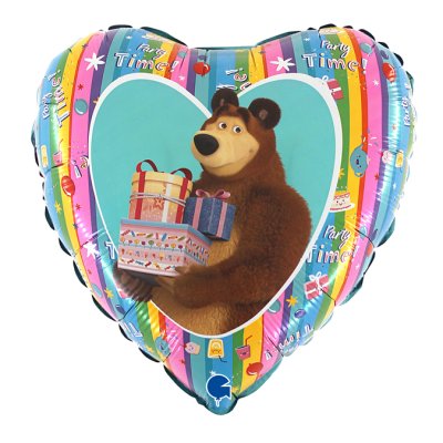 Heart - Masha and Bear rainbow 18 \ - L18034-H18-Masha-and-the-Bear-Rainbow-Back.jpg