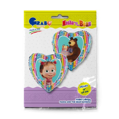 Heart - Masha and Bear rainbow 18 \ - L18034-P.jpg