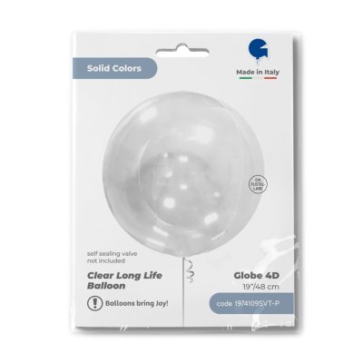 Ball - transparent 4D (48cm,19") foil balloon - 1974109SVT-P-Packaged.jpg