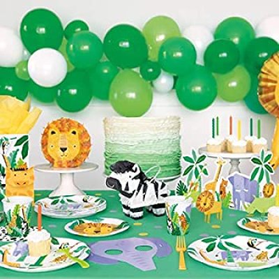 Paper plate EKO - Safari 24cm/8 pcs - safari.jpg