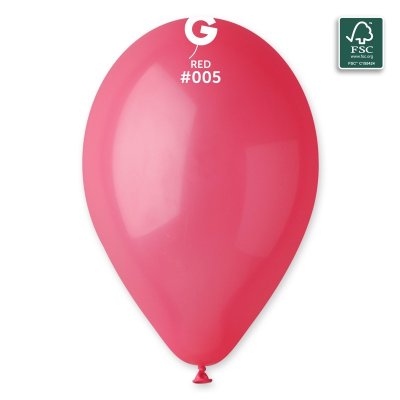 Balloon 33cm/13 \ - 100-fsc-certified-nrl-balloons-red.jpg