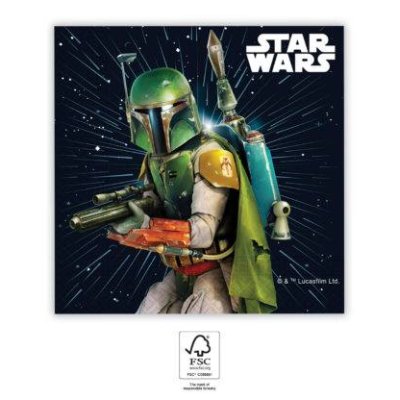 Paper napkins EKO - STAR WARS - Galaxy 33x33 cm / 20 pcs - 93881.jpg