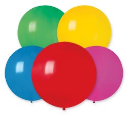 Pastel balloons 100 cm