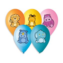 Balloons with motives for kids
