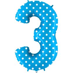 Foil balloon numbers